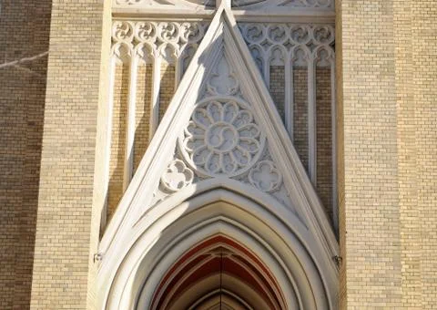 The important historic cathedral Stock Photos