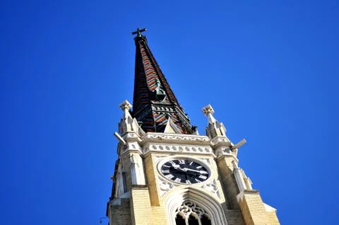 The important historic cathedral Stock Photos