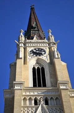 The important historic cathedral Stock Photos