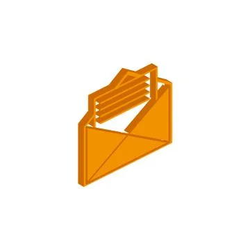 Important icon, vector symbol in flat, outline and isometric style Stock Illustration