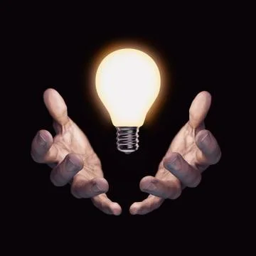 Important idea bulb 스톡 일러스트