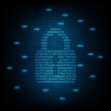 Important information of the security system. Stock Illustration