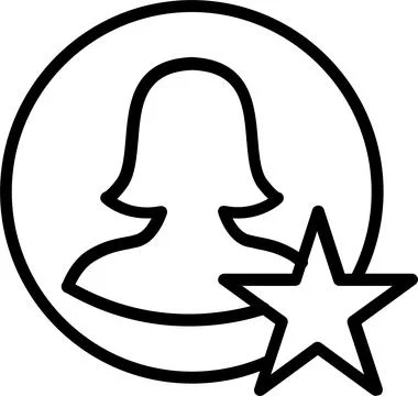 Important Line Icon Design Stock Illustration