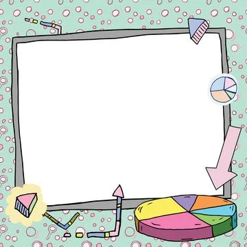 Important Message Presented On Presentation Board With Charts And Arrows Around Stock Illustration