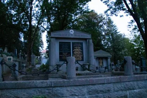 Imposing grave Stock Photos