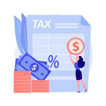 Imposing levy vector concept metaphor Stock Illustration