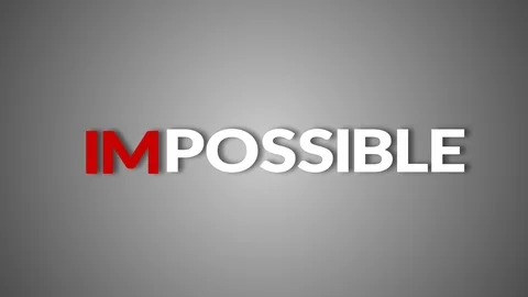 Impossible changes to possible Stock Footage 114568986