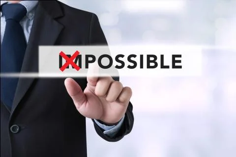 Impossible concept Foto stock