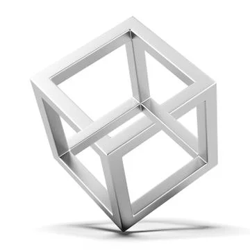 Impossible Cube Illustrazione stock