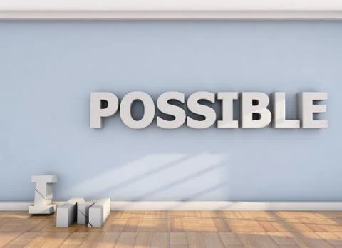 Impossible Stock Illustration