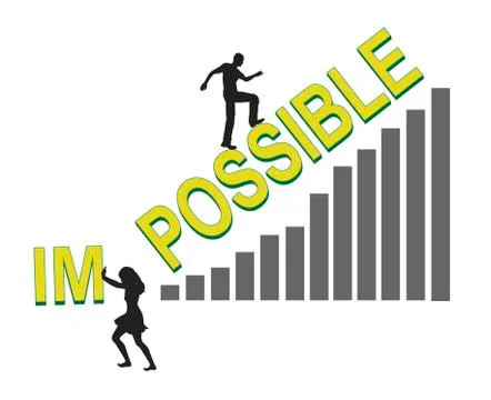Impossible Illustrazione stock