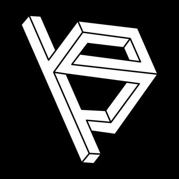 Impossible objects. Optical illusion shapes. 3d illustration. Geometric figures Illustrazione stock