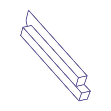 Impossible optical illusion shapes. Logo. Optical art objects. Impossible イラスト素材