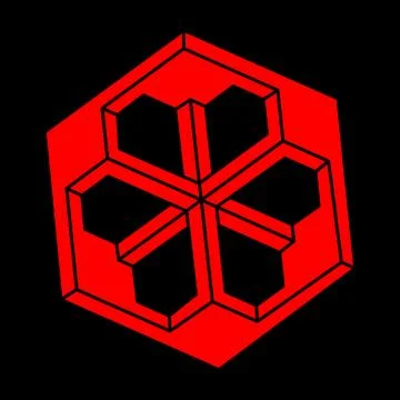 Impossible shapes, optical illusion figures, vector. Escher paradox. Optical art Stock Illustration