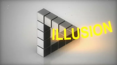 Impossible Triangle Stock Footage 41694009