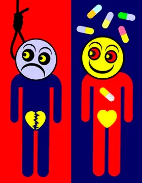 Impotence Treatment Stock Illustration