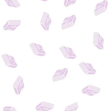 Impreg timbers glyph seamless pattern Stock Illustration