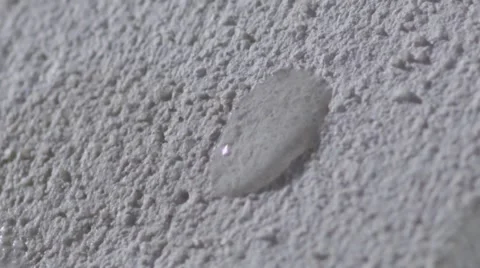 Impregnation and nanotechnology in practice//Extremely effective nano - coating Stock Footage 47984302