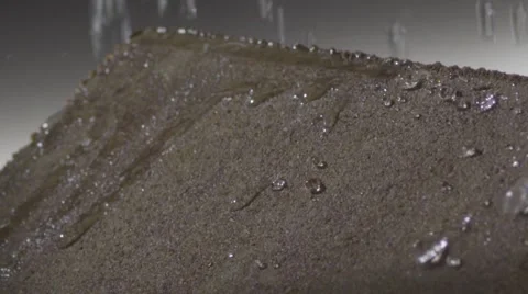 Impregnation and nanotechnology in practice//Extremely effective nano - coating  Stock Footage 47985516