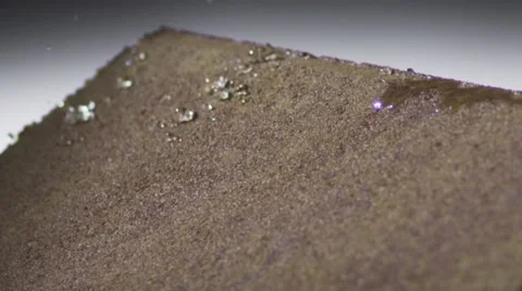 Impregnation and nanotechnology in practice//Extremely effective nano - coating  Stock Footage 47985868