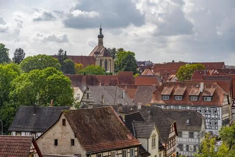 Impression of Bad Wimpfen in Germany Stock Photos