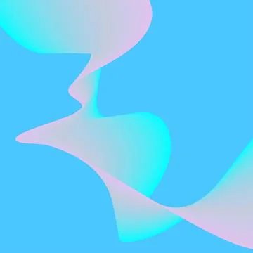 The impression of the sky on an early spring sunny morning, expressed by a .. Illustrazione stock