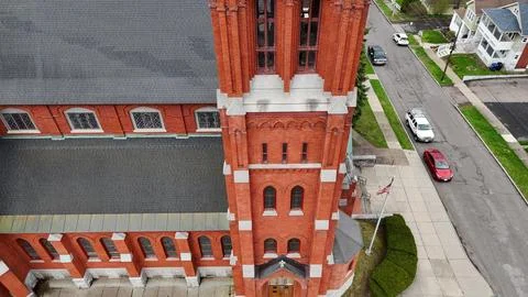 The Impression - St. Vincent De Paul Church - Syracuse, NY Stock-Fotos