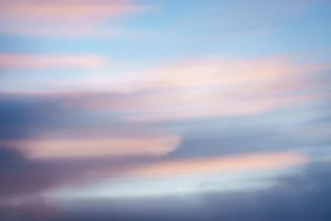 Impressionist coastal twilight cloud effect for background use Ripiro Beach.. Stock Photos