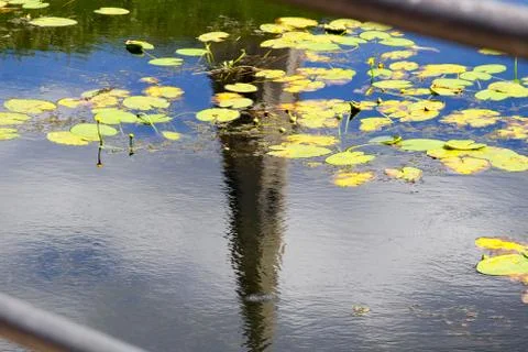 Impressionist pond Stock Photos