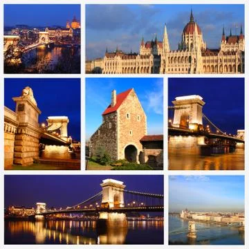 Impressions of Budapest Stock Photos
