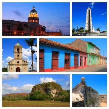 Impressions of Cuba Stock Photos