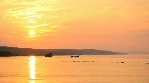 Impressions evening Stock Footage 42766687