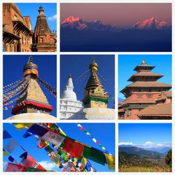 Impressions of Nepal Stock Photos