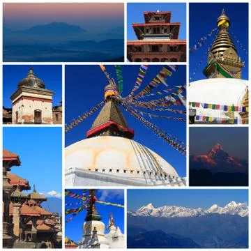 Impressions of Nepal Stock Photos
