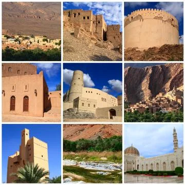 Impressions of Oman Foto stock