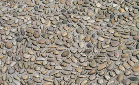 Impressive Cobblestone Path of Basilica of the Virgin of Copacabana, Bolivia Stock Photos