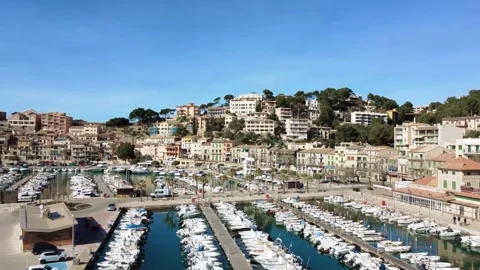 An impressive drone video of Palma de Mallorca Stock Footage 279994261