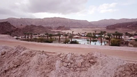 Impressive Video of Timna Park Stock Footage 303827265