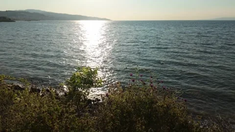 Impressive view of beach of Mudanya Stock Footage 311164760