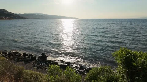 Impressive view of beach of Mudanya Stock Footage 311169914