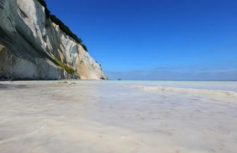 Impressive view of the cliff eroded by natural elements overlooking the Bal.. Stock Photos