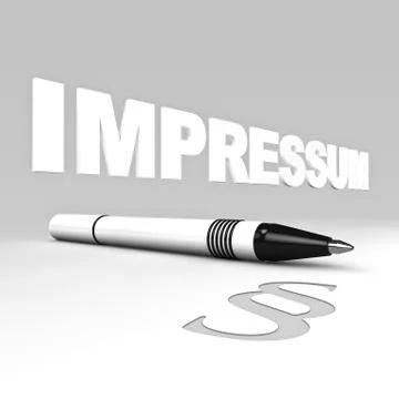 Impressum Stock Illustration