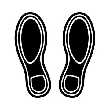 Imprint Shoes 库存插图
