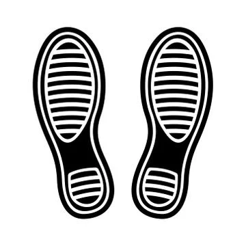 Imprint Shoes Stock Illustration