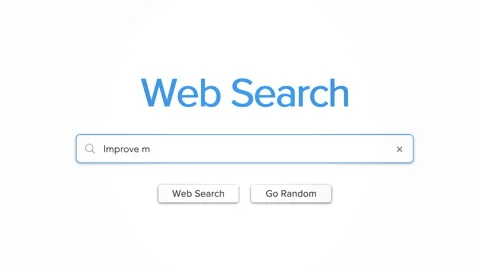 Improve My SEO Internet Web Search Stock Footage 161053942