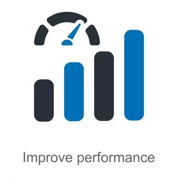 Improve Performance Stock Illustration