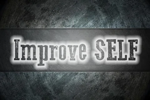 Improve self concept Stock Illustration
