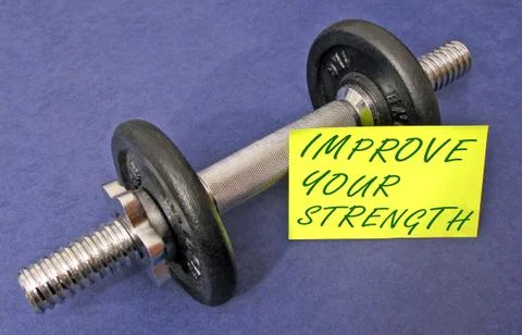 Improve your strength Stock Photos