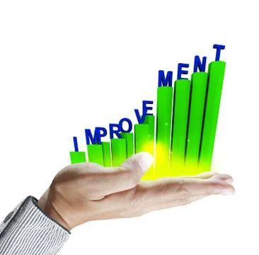 Improvement graphic Stock Illustration