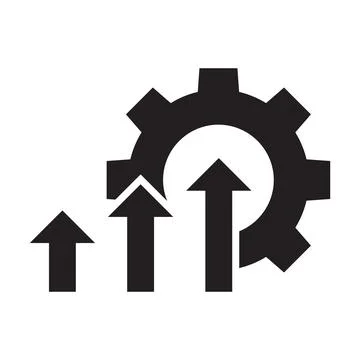 Improvement icon vector for graphic design, logo, website, social media, mobi 스톡 일러스트